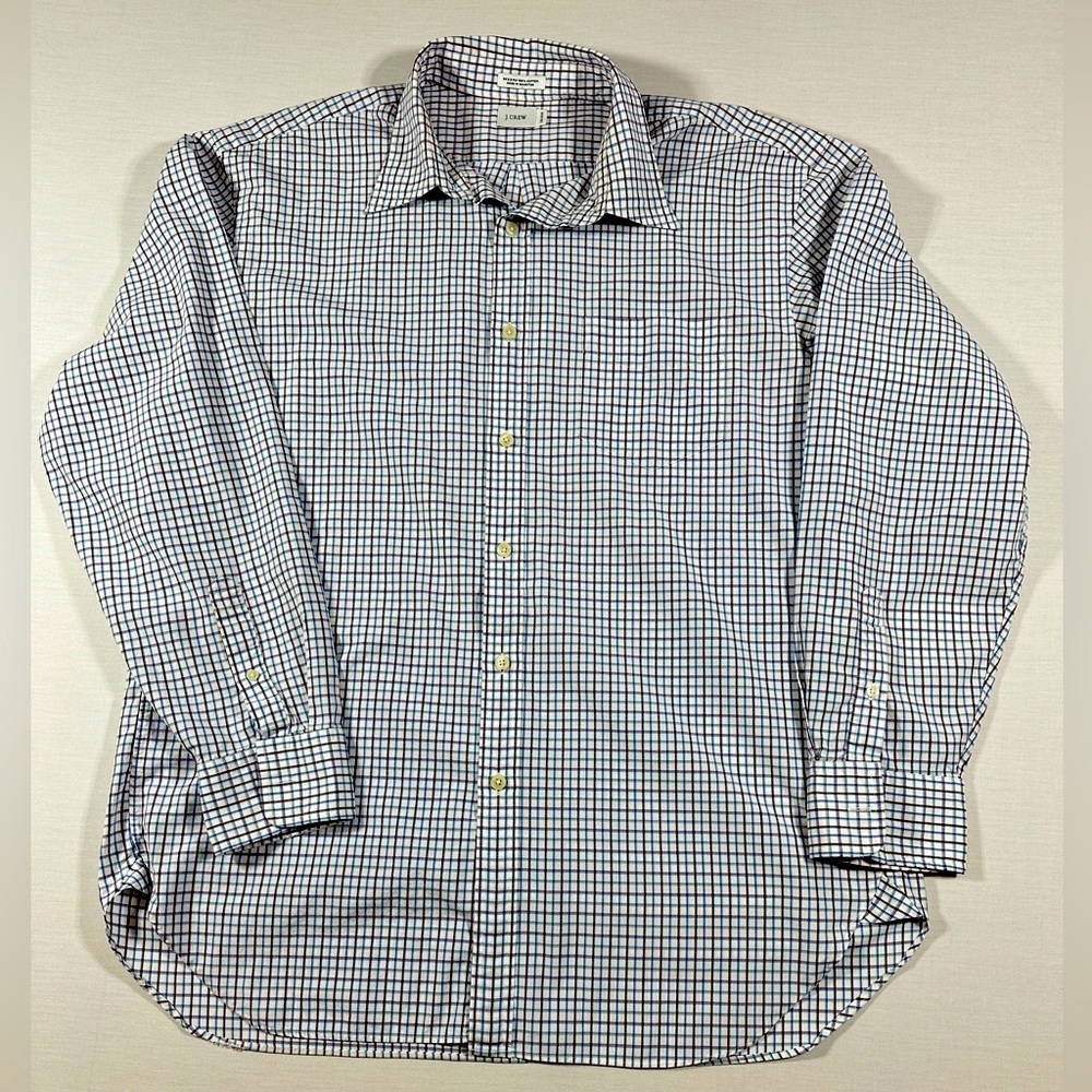 Men’s J.Crew 100 Percent Cotton Shirt Size Large (16-16 1/2)​​​​